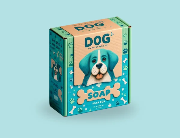 Eco-friendly soap mailer box packaging with custom branding for handmade soap shipping